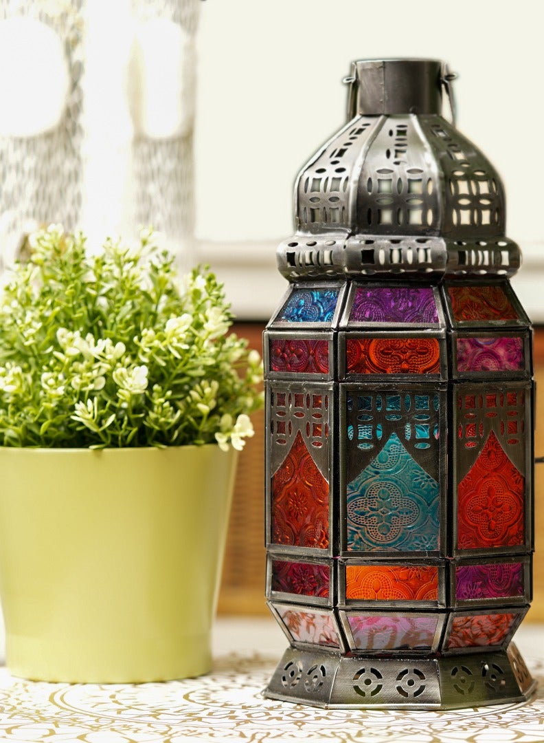 Authentic Handmade Moroccan Lantern - Large Size