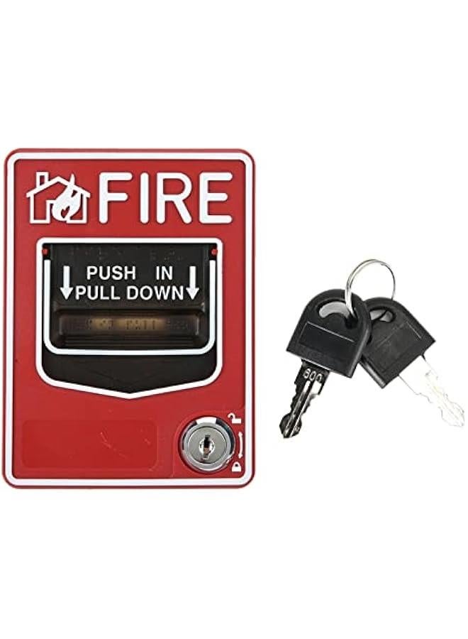 Manual  9-28Vdc Manual Multiple Wire System Safety Fire Pull Station Alarm on Call Point Safety