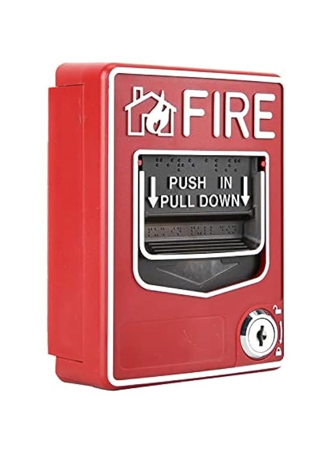 Manual  9-28Vdc Manual Multiple Wire System Safety Fire Pull Station Alarm on Call Point Safety