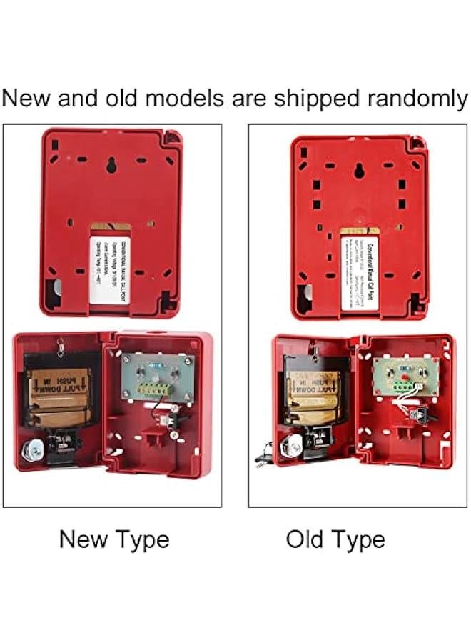 Manual  9-28Vdc Manual Multiple Wire System Safety Fire Pull Station Alarm on Call Point Safety