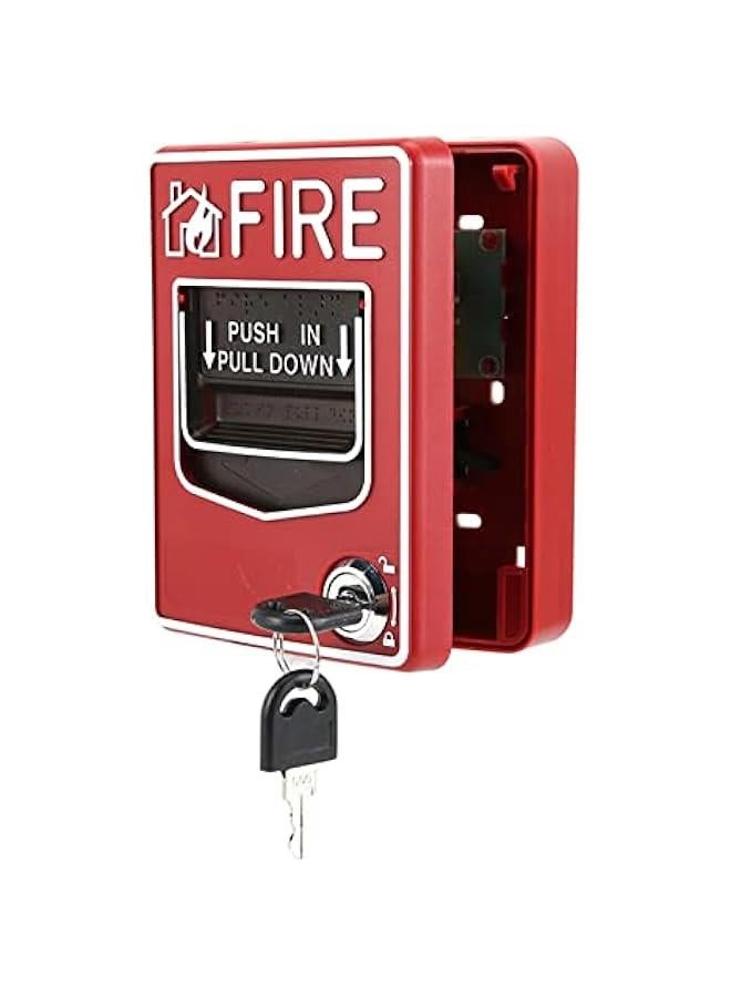 Manual  9-28Vdc Manual Multiple Wire System Safety Fire Pull Station Alarm on Call Point Safety