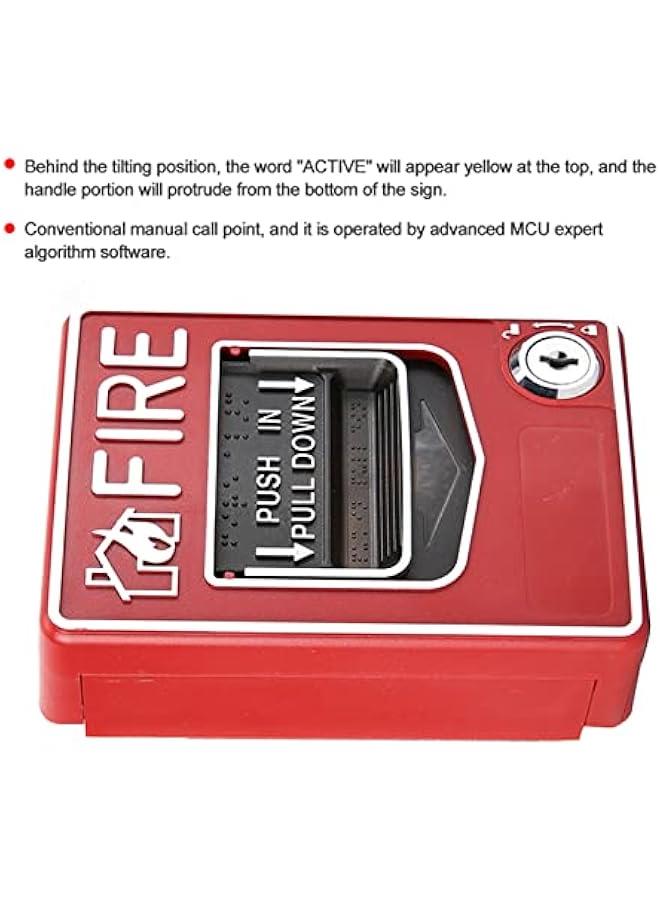 Manual  9-28Vdc Manual Multiple Wire System Safety Fire Pull Station Alarm on Call Point Safety