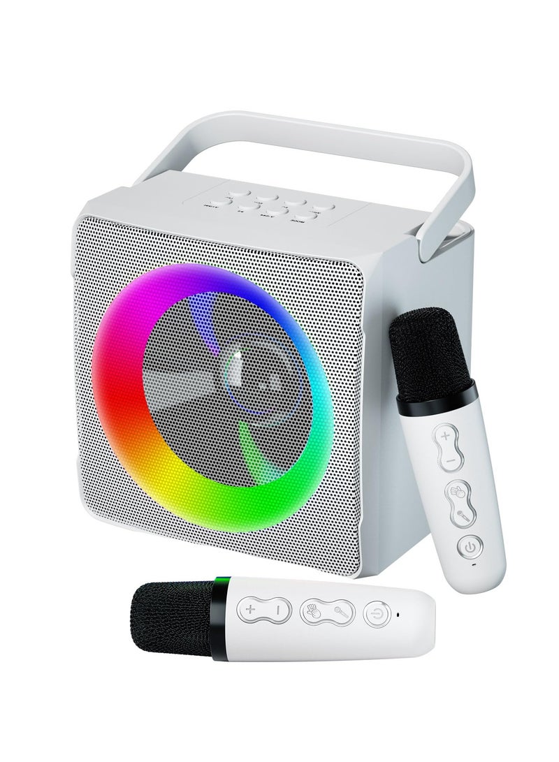 SD-508 New Karaoke Home KTV Outdoor Portable Bluetooth speaker with Dual Wireless Microphones