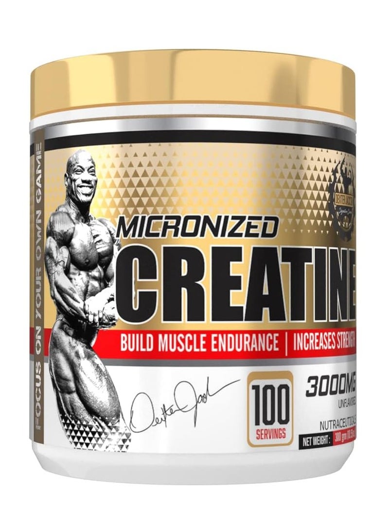 Gold Series Micronized Creatine - Pure Muscle-Building Supplement for Strength & Endurance