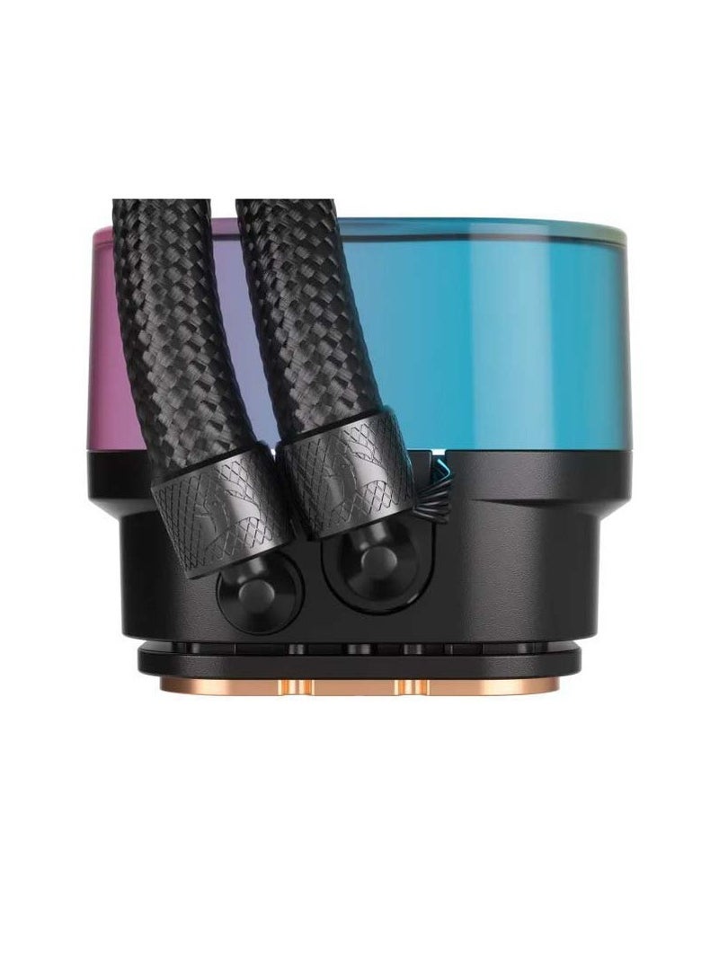 H150i iCue Link RGB AIO 360 Mm Liquid Cooling