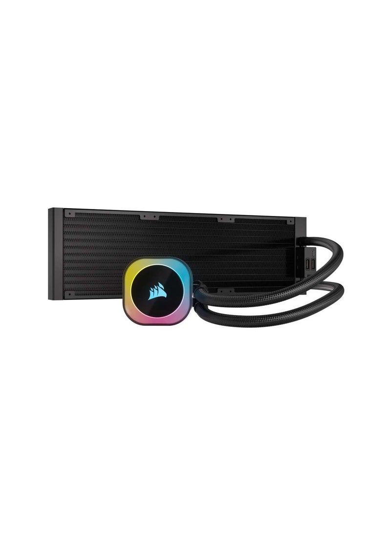 H150i iCue Link RGB AIO 360 Mm Liquid Cooling