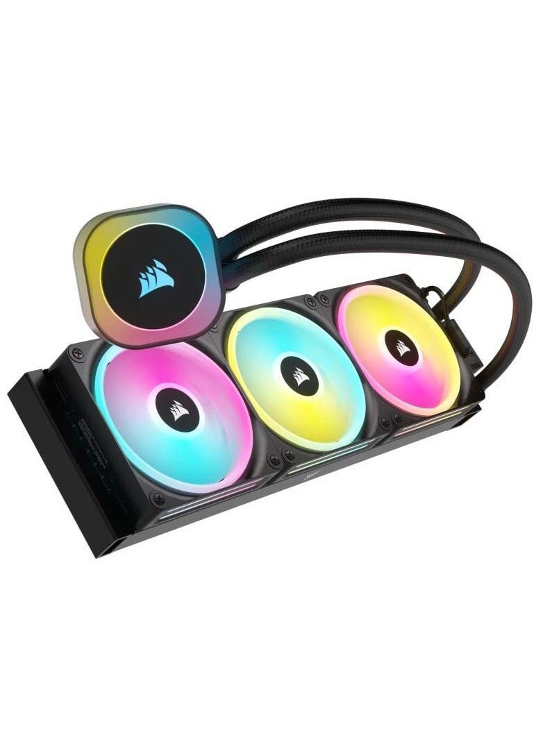 H150i iCue Link RGB AIO 360 Mm Liquid Cooling