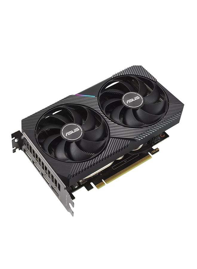 ASUS Dual NVIDIA GeForce RTX 3060 V2 OC Edition 12GB GDDR6 Gaming Graphics Card (PCIe 4.0, 12GB GDDR6 Memory, HDMI 2.1, DisplayPort 1.4a, 2-Slot Design, Axial-tech Fan Design, 0dB Technology) Black