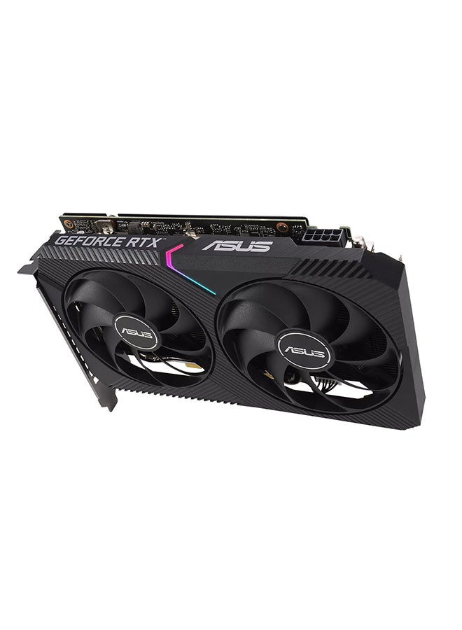 ASUS Dual NVIDIA GeForce RTX 3060 V2 OC Edition 12GB GDDR6 Gaming Graphics Card (PCIe 4.0, 12GB GDDR6 Memory, HDMI 2.1, DisplayPort 1.4a, 2-Slot Design, Axial-tech Fan Design, 0dB Technology) Black