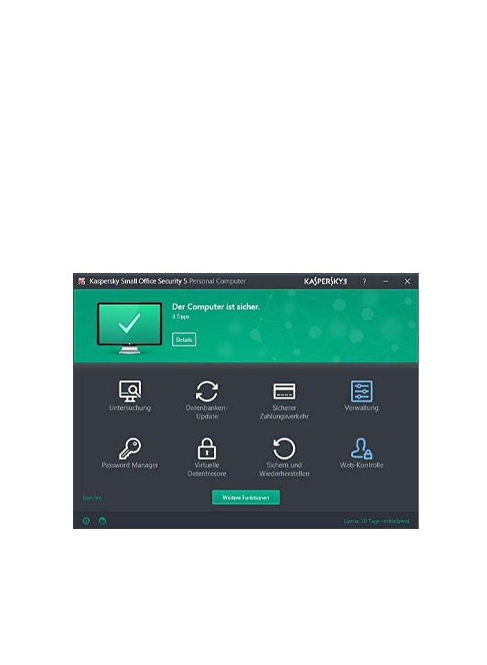 Kaspersky Small Office Security | 5 Computer, 5 Mobile, 1 Server For 1 Year