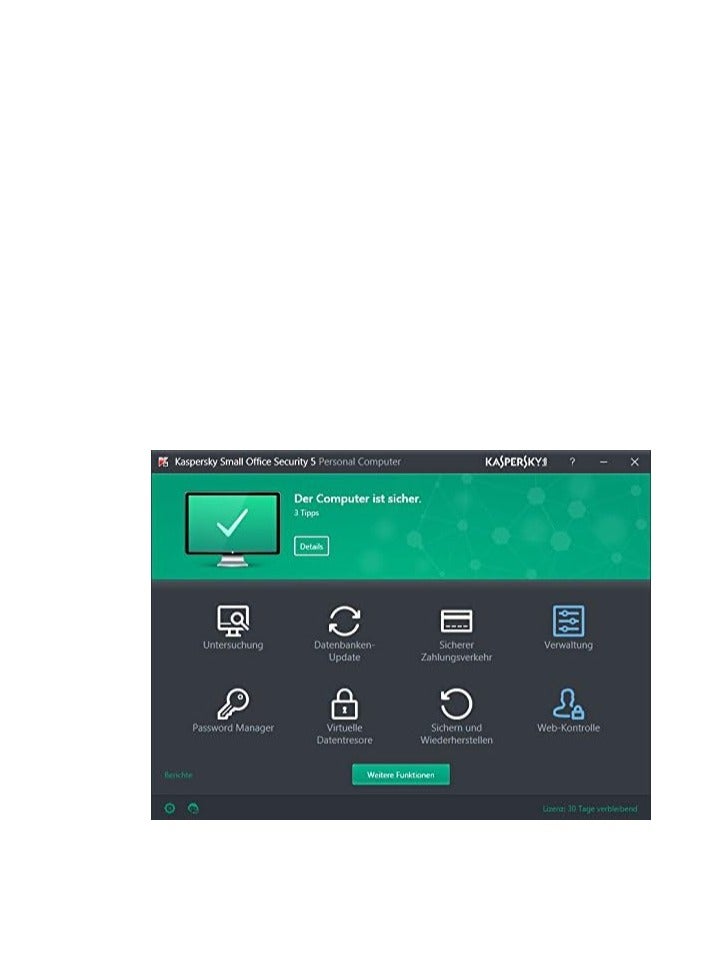 Kaspersky Small Office Security | 5 Computer, 5 Mobile, 1 Server For 1 Year