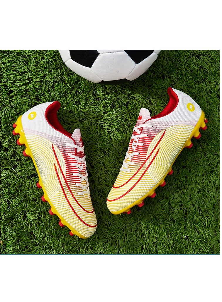 Men's football shoes, suitable for outdoor and indoor professional teenage boy football shoes, men's and women's universal football shoes.
