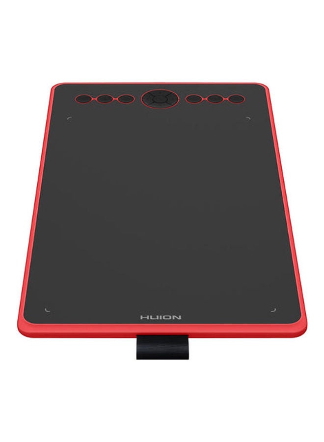 Inspiroy H320M Graphic Tablet Coral Red