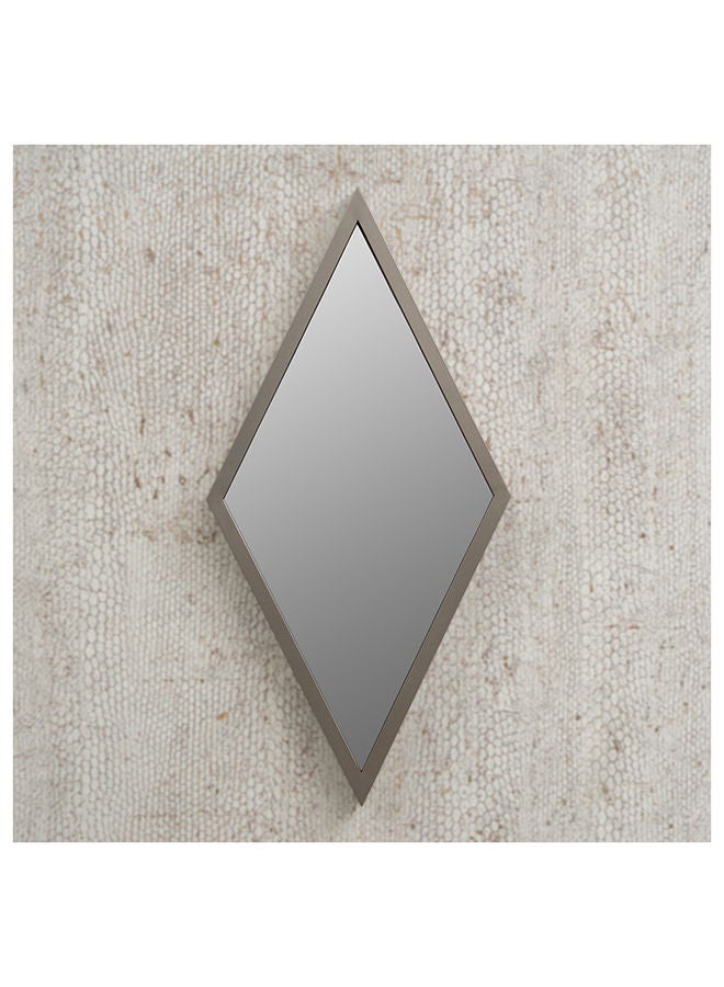 Walter, Mirror in stainless steel in lux titanium