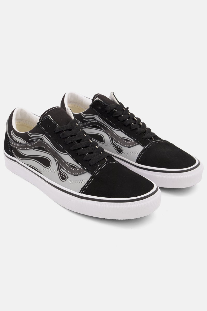 Men Old Skool Vr3 Lace Up Casual Shoes, Black/White