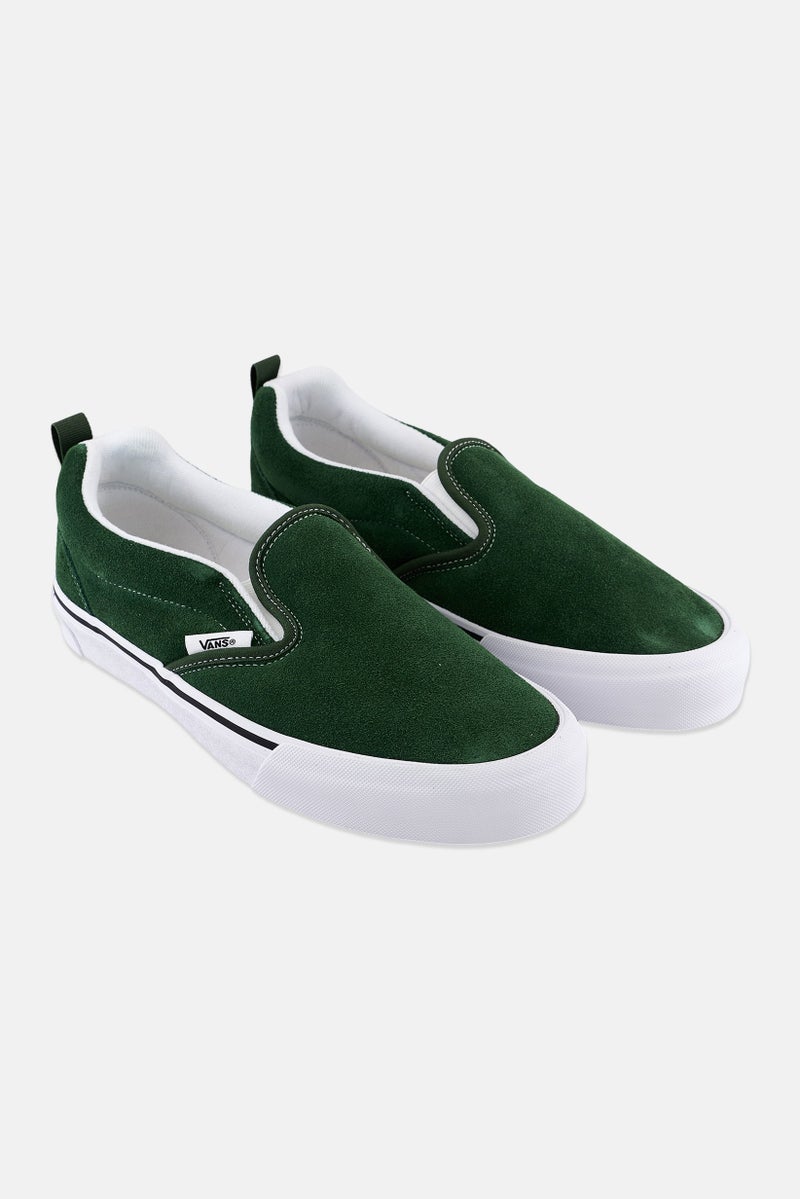 Men Knu Slip On Shoes, Green/White