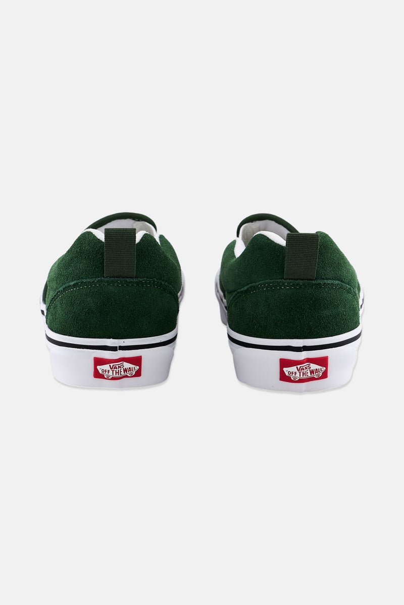 Men Knu Slip On Shoes, Green/White