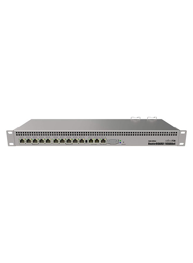 Routerboard - RB1100Dx4 - Dude Edition - Ethernet port Routers Grey