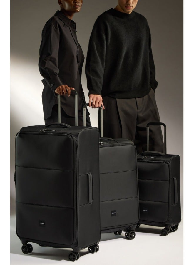 ANTLER Softside Luggage Lighweight Material, Expandable Suitcase For Travel With TSA Approved Lock, Double Zipper