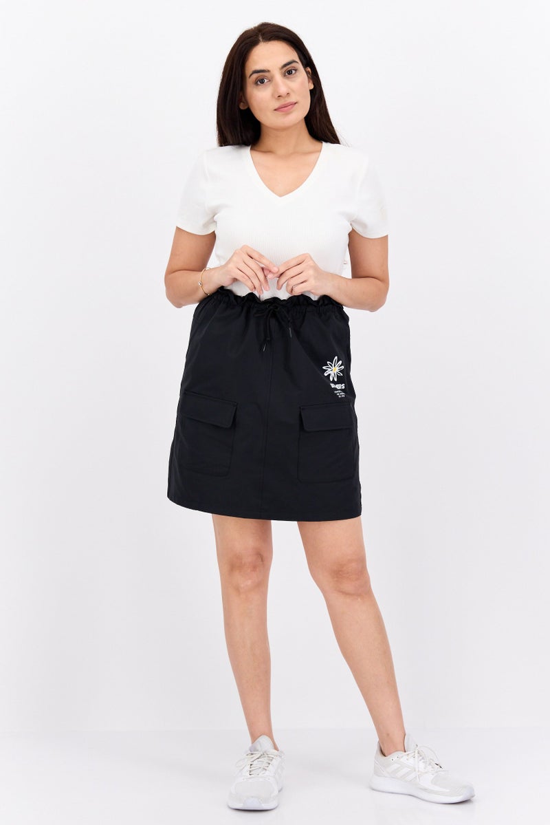 Women Sportswear Fit Training Skirt, Black