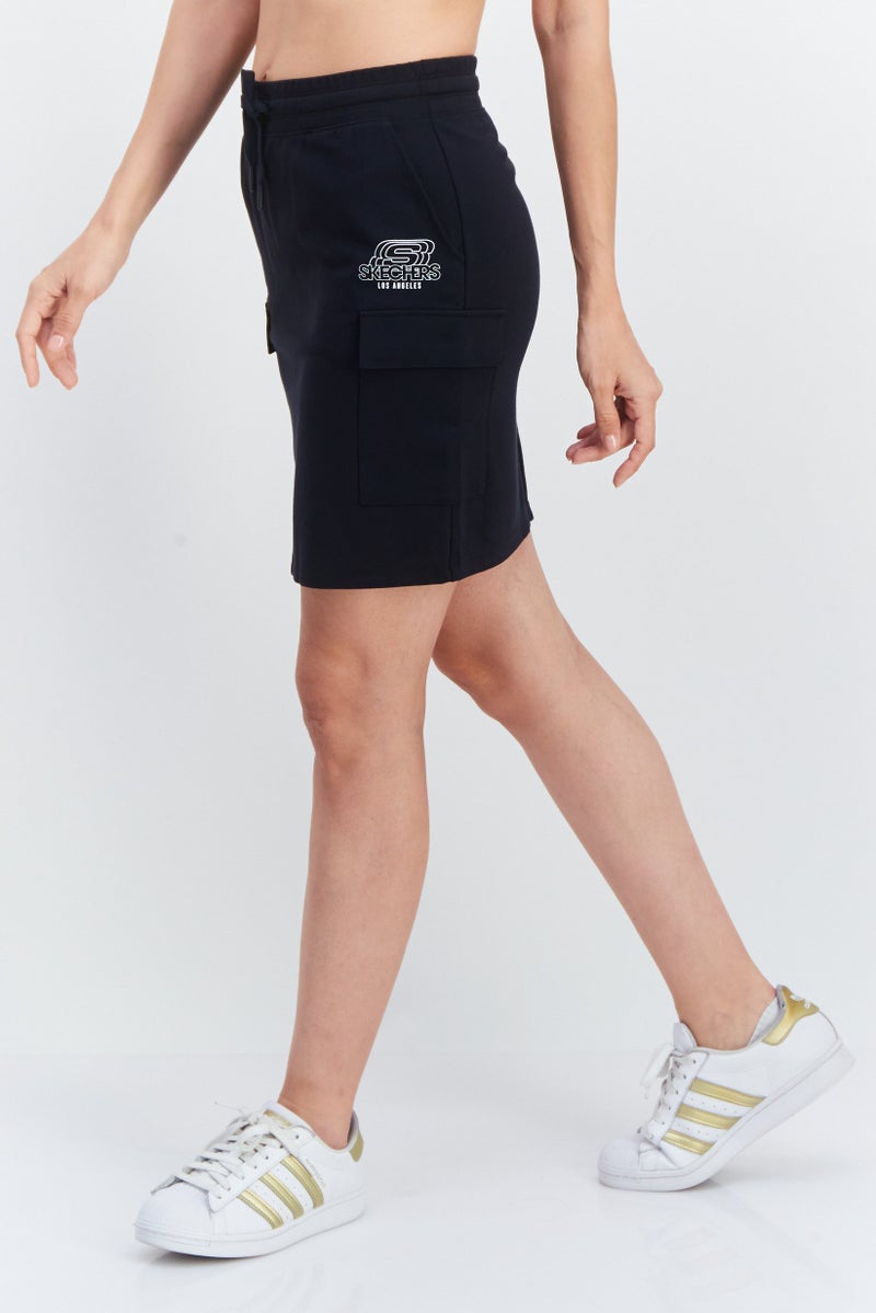 Women Sportswear Fit Outdoor Skirts, Black