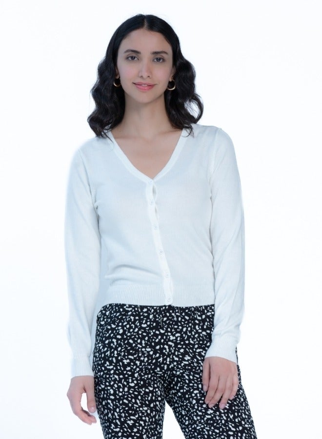 Cardigan - White