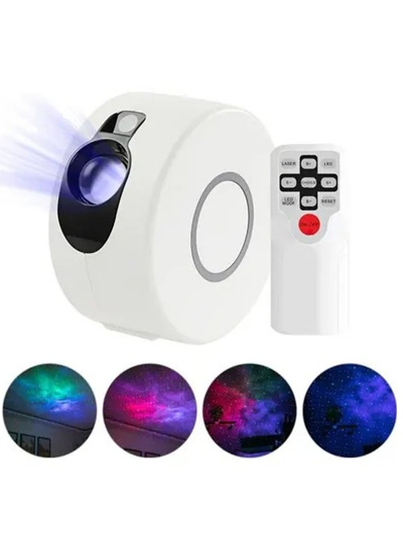 Star Night Light Galaxy Projector with LED Nebula Cloud and Remote Multicolour