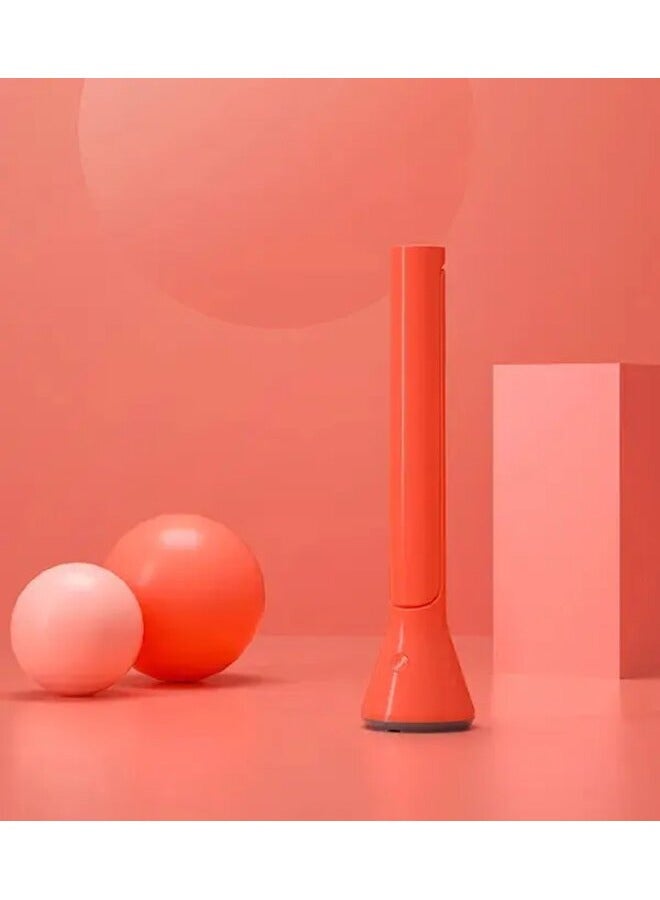 Portable USB Rechargeable Table Lamp, 3 Brightness Levels, 40 Hours Battery Life, Red