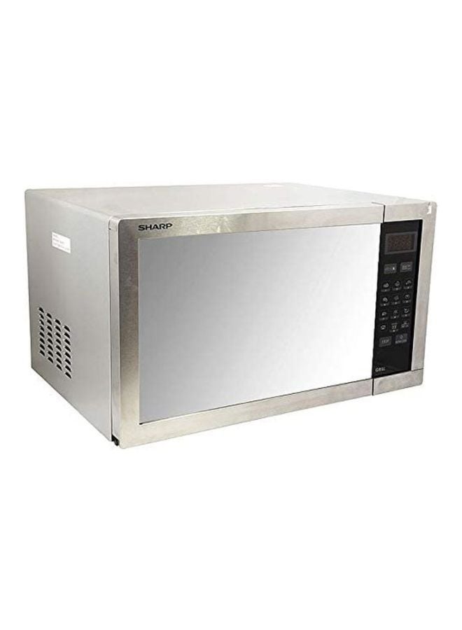 Stainless Steel Microwave Oven with Grill 34 L 1000 W R77AT(ST) Silver/Black