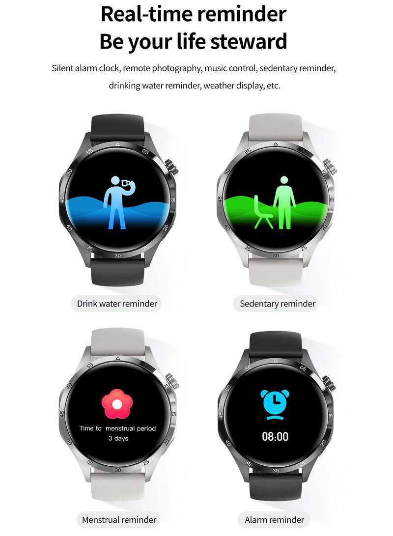 GT4 Pro Smart Watch Men IP68 NFC AMOLED 360*360 HD Screen Heart Rate Bluetooth Call SmartWatch