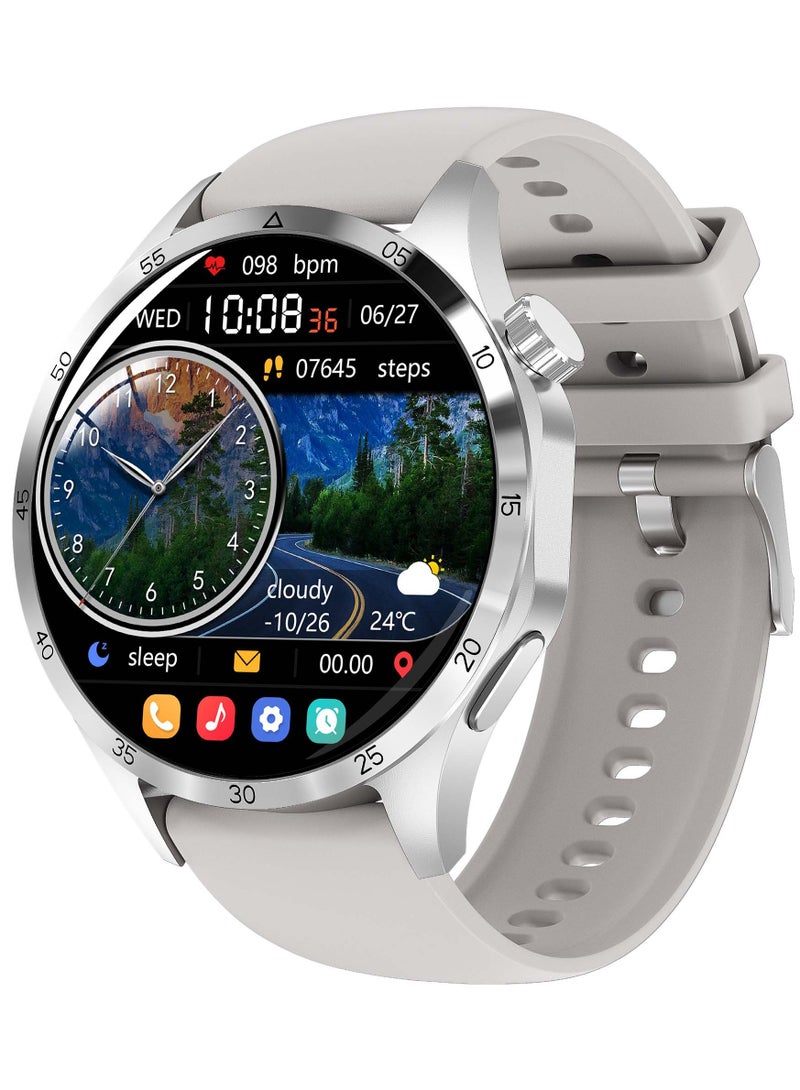 GT4 Pro Smart Watch Men IP68 NFC AMOLED 360*360 HD Screen Heart Rate Bluetooth Call SmartWatch