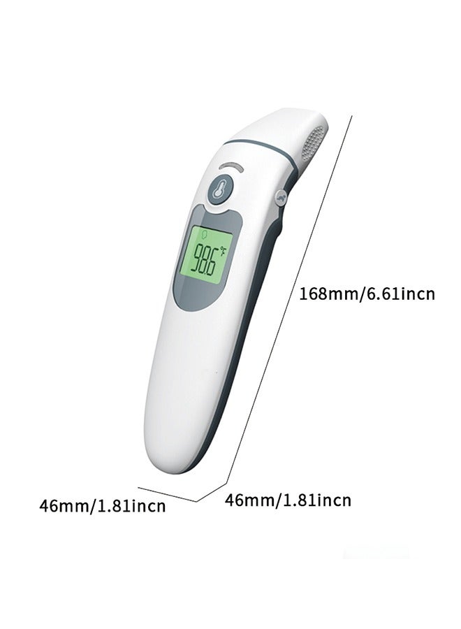 FDA TUV Certified Infrared Forehead & Ear Thermometer, Dual-Use Digital Thermometer for Home and Pets, Baby Temperature Monitor