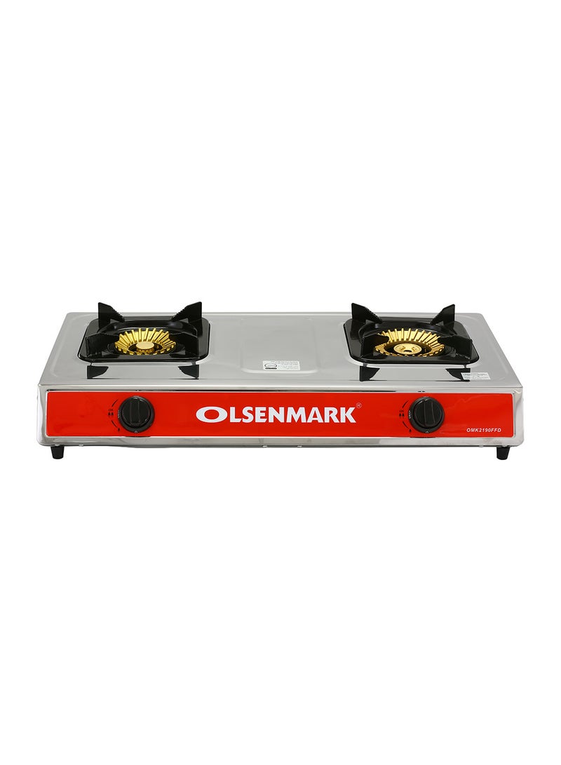 Dual Side 
Gas Burner OMK2190 Silver