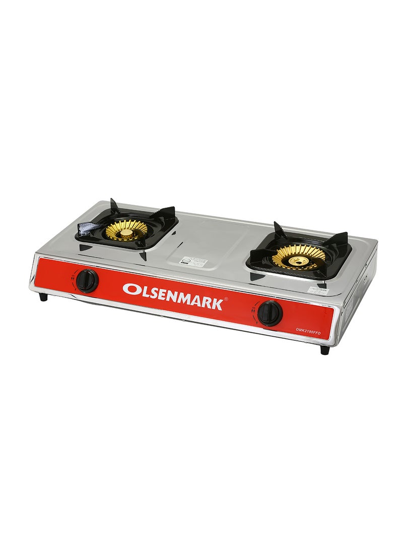 Dual Side 
Gas Burner OMK2190 Silver