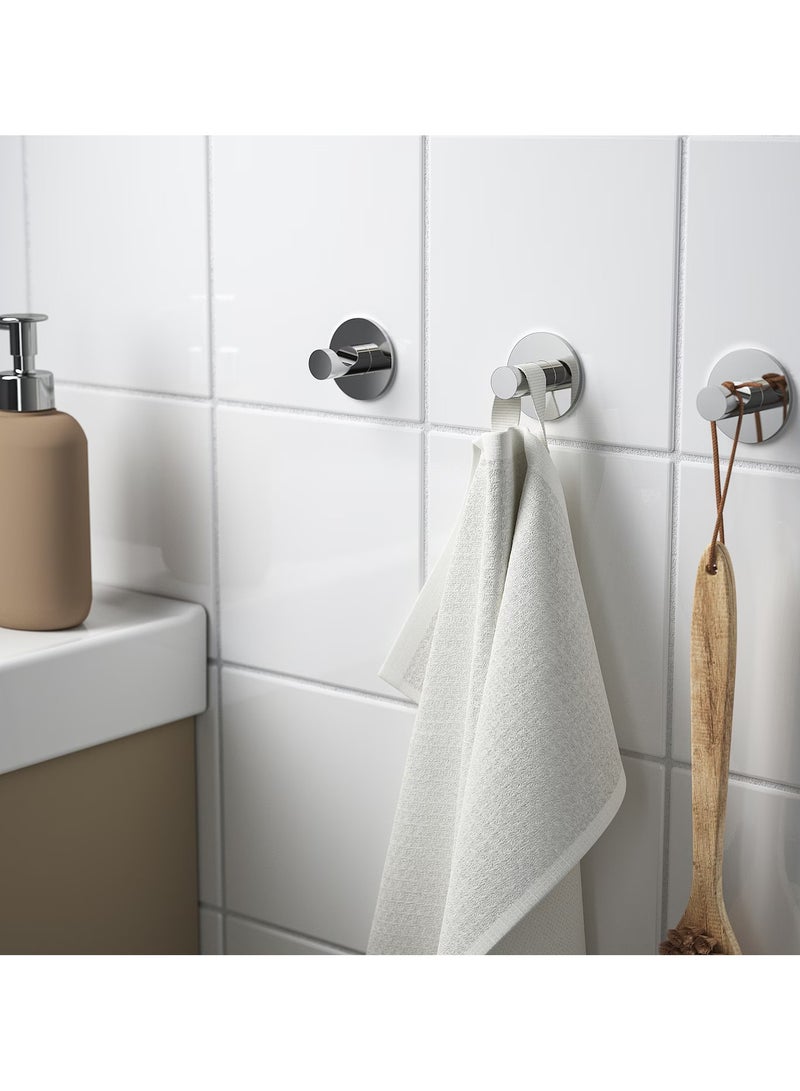 Towel Hook, Self-adhesive, Chrome-plated, Easy to Install