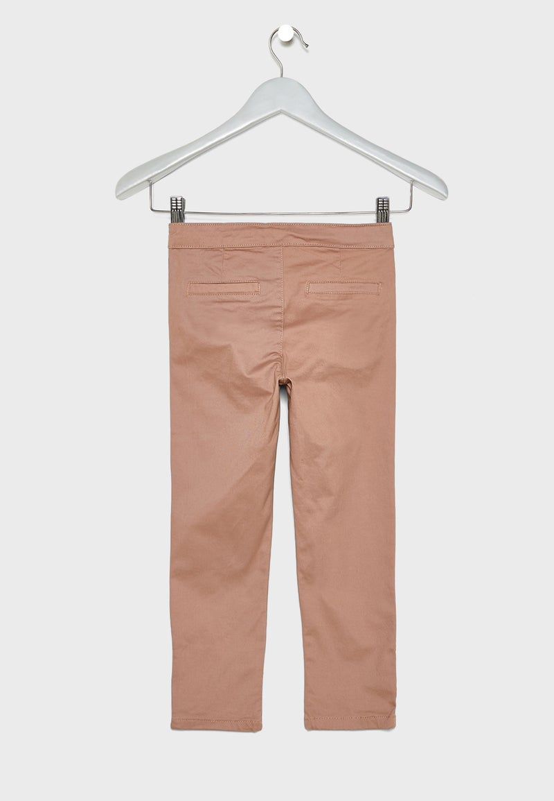 Cotton Classic Trousers Pink