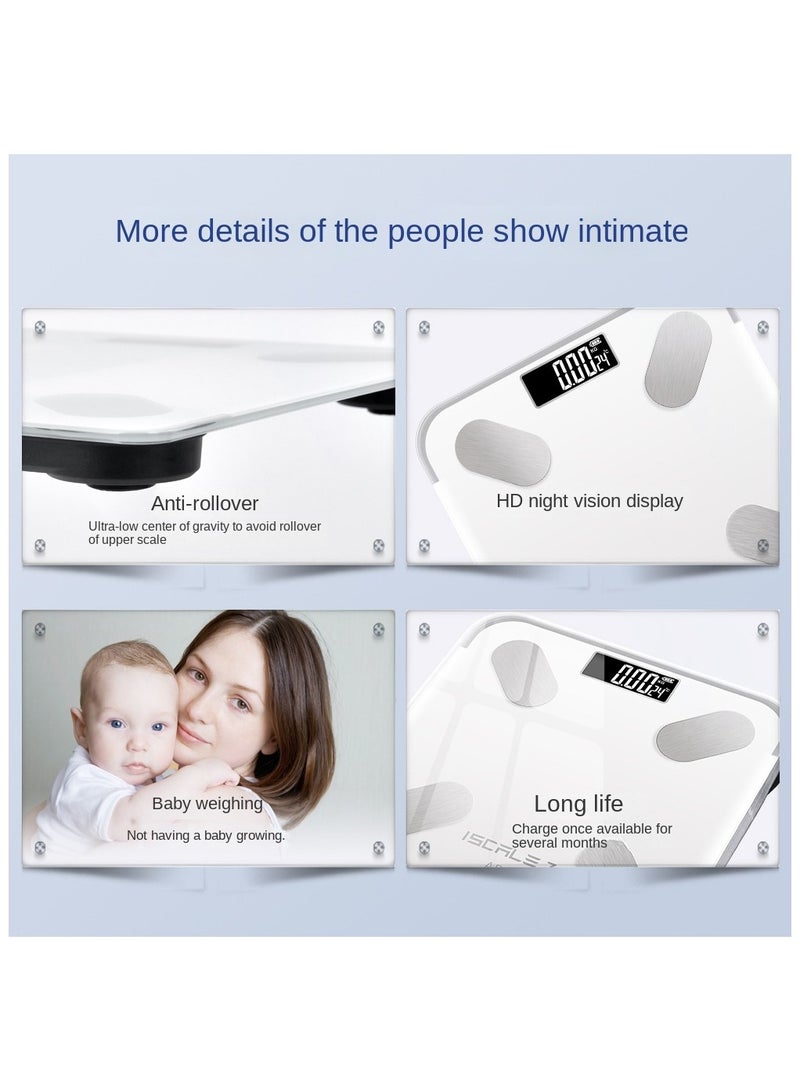 19/2000  Bluetooth Weighing Scale Intelligent Household Body Fat Scale Intelligent Household Fat Scale