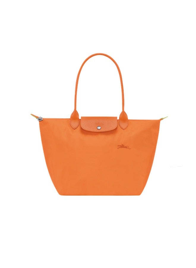 Champ Women's Classic Fashion Versatile Large Handbag, Shopping Bag, Shoulder Bag, Handbag Orange