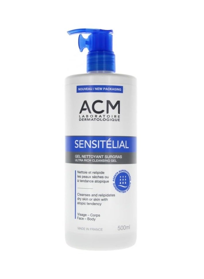 Sensitelial Cleansing Gel 500Ml