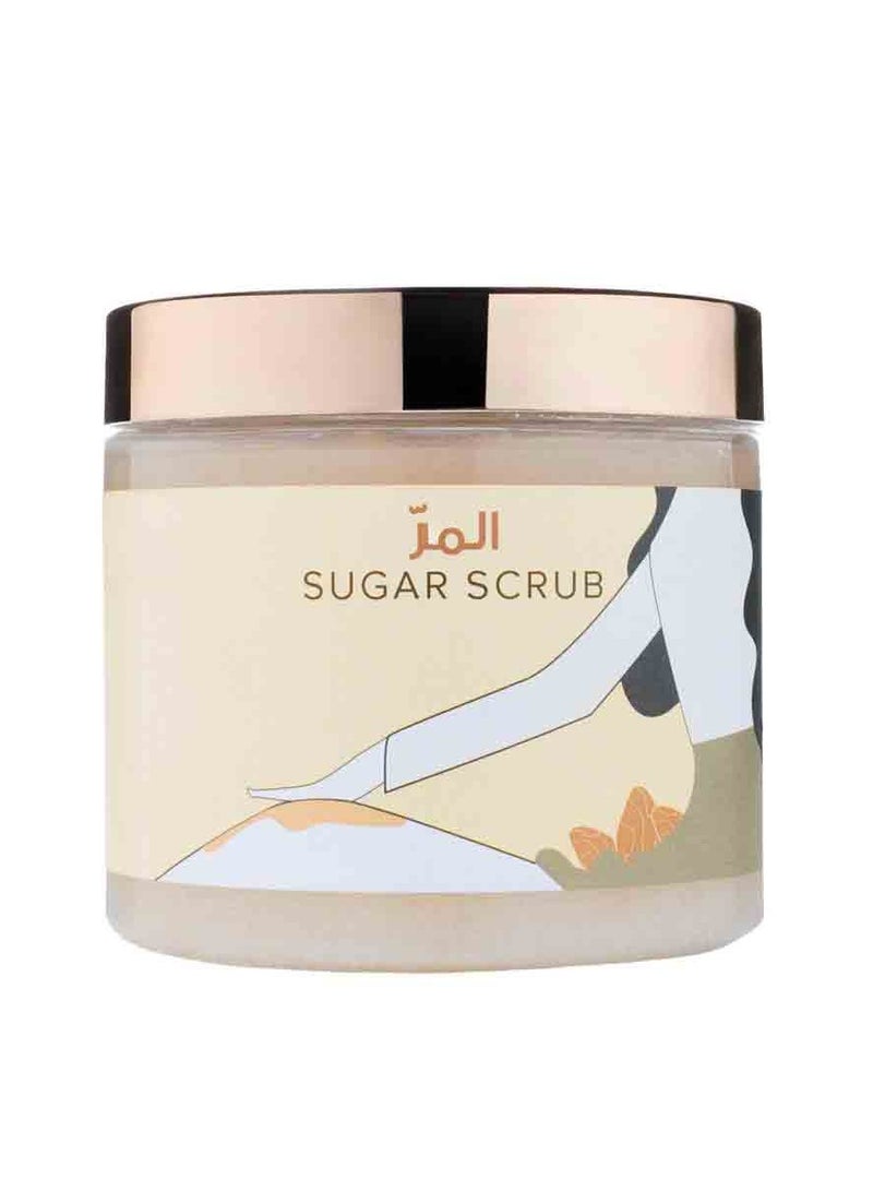 Body Scrub - Myrrh | Natural Exfoliation, Hydration, and Dark Spot Treatment | Reduces Strawberry Legs, Pigmentation, and Hyperpigmentation | Suitable for All Skin Types | Natural Ingredients | 500g