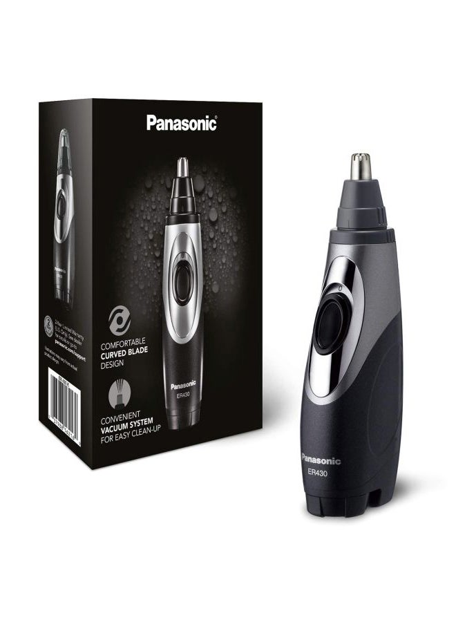 Nose and Ear Hair Trimmer Black/Silver