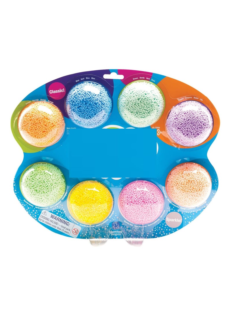 Foam clay Combo 8-Pack: Non-Toxic, Sensory, Shaping Fun, Sensory Bin, Ages 3+