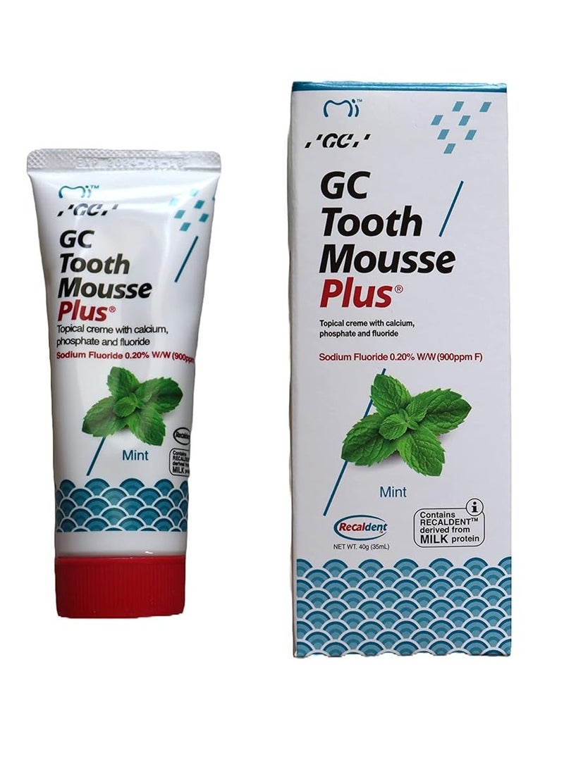 Gc Tooth Mousse Plus Mint 40G pack Of 1