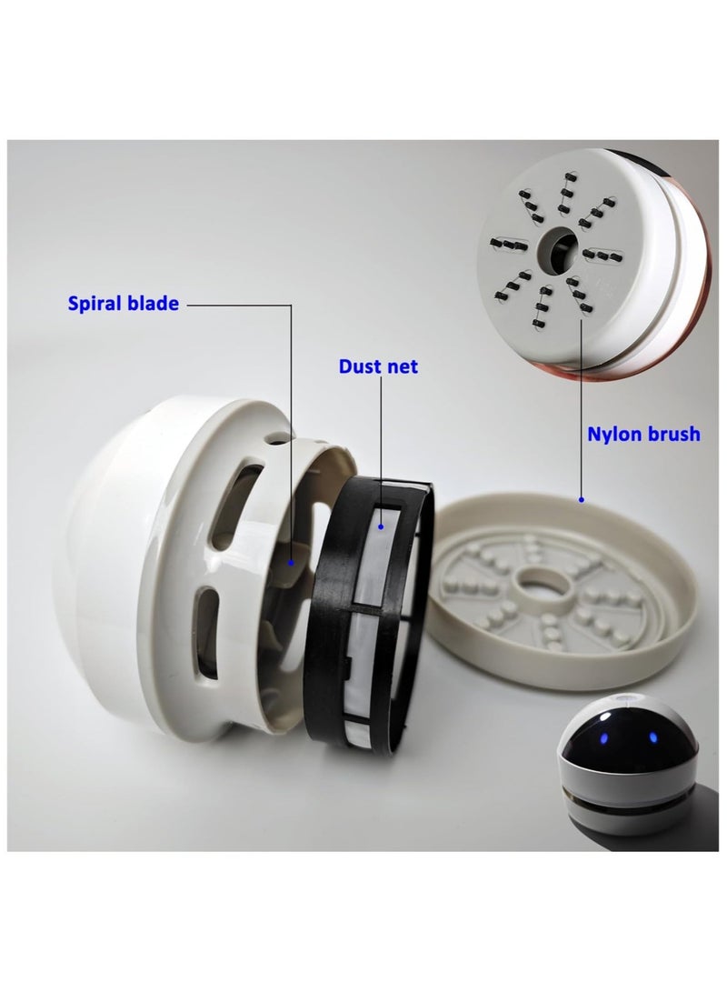 Mini Robot Desktop Vacuum Cleaner for Pick up Tiny Items