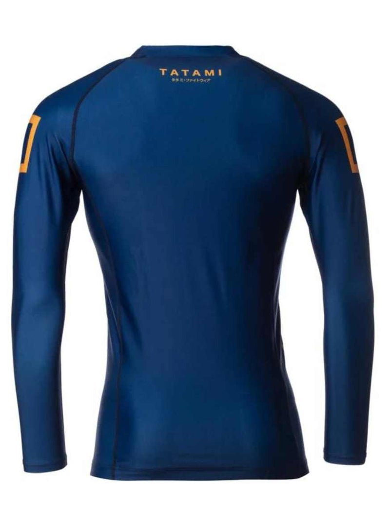 KATAKANA LONG SLEEVE RASHGUARD NAVY SMALL