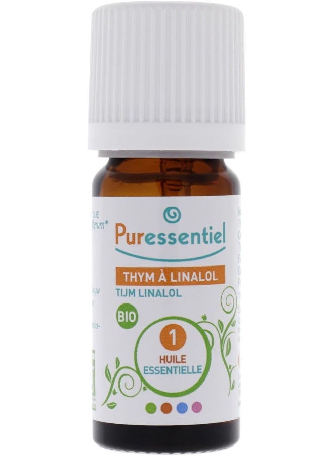 Bio Thyme Linalol Essential Oil 100% Pure And Natural Ideal For Aromatherapy Or Stress Relief 5Ml