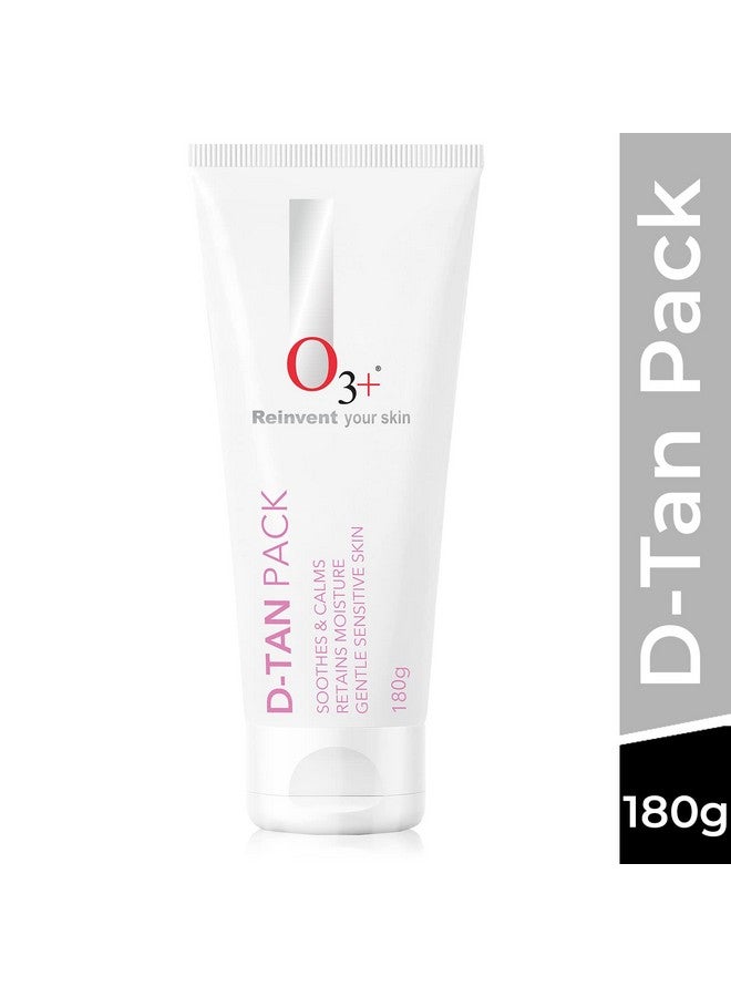 D-Tan Pack For Instant Tan Removal For All Skin Types 180 Gm