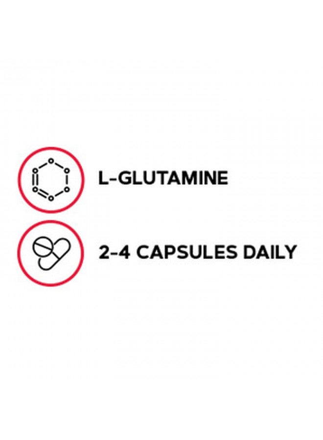 GNC Pro Performance L-Glutamine, 180 Capsules, Supports Muscle Recovery