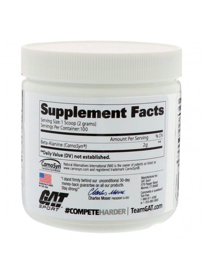 GAT Sport Beta Alanine Supplement, 200 Gram