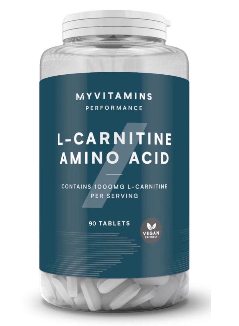 L-Carnitine Amino Acid 90 Tablets